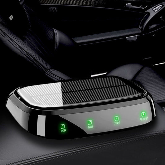 Purificador de Aire Solar para Auto con Esterilización por Ozono
