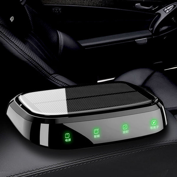 Purificador de Aire Solar para Auto con Esterilización por Ozono