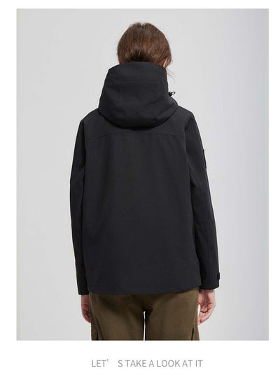 Abrigo Desmontable Impermeable Otoño-Invierno Unisex con Forro Adhesivo - Image 22