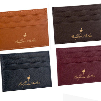 Cartera de Cuero Premium Antimagética con Protección RFID para Documentos