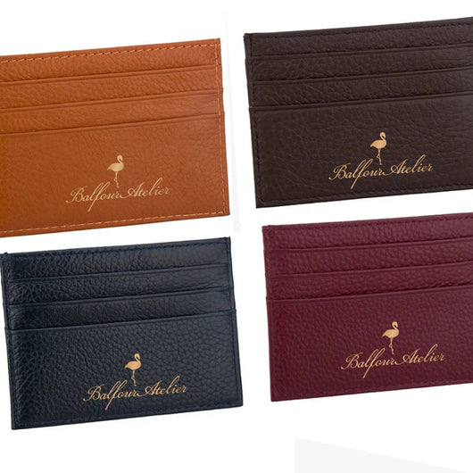 Cartera de Cuero Premium Antimagética con Protección RFID para Documentos