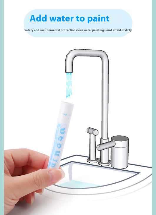 Libro Mágico de Pintura con Agua para Niños - Álbum de Colorear Reutilizable - Image 15