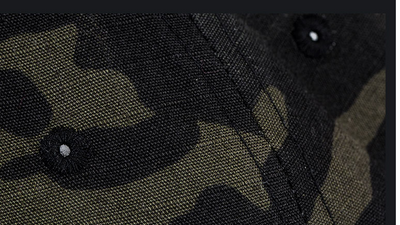 Gorra Táctica Camuflaje Oscuro Fuerzas Especiales - Image 3