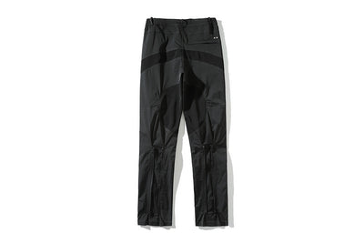 Pantalones Casuales con Cierre Trasero y Costura de Nylon - Image 2