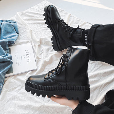 Botas Plataforma Doc Martens Negras para Hombre - Image 4