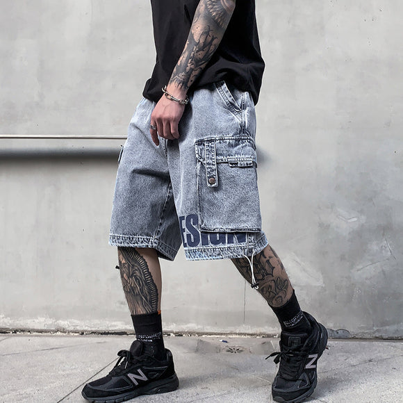 Shorts Jeans Deportivos de Verano para Hombre - Diseño Urbano Moderno