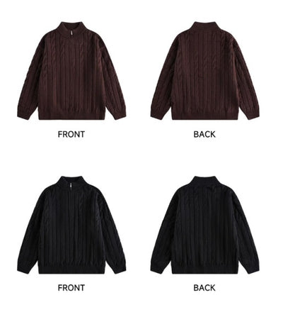 Suéter de Cuello Alto Casual para Hombre - Diseño Moderno y Versátil - Image 14