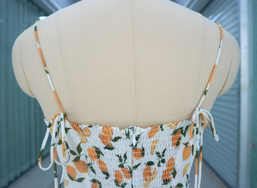 Vestido Vintage Francés con Estampado Clásico para Mujer - Image 12