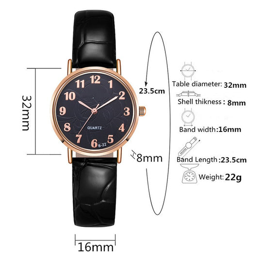 Reloj de Cuarzo Resistente al Agua para Mujer - Diseño Simple y Elegante - Image 10