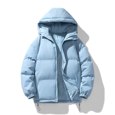 Abrigo Hoodie Acolchado para Hombre - Chaqueta de Invierno Cálida y Casual - Image 15
