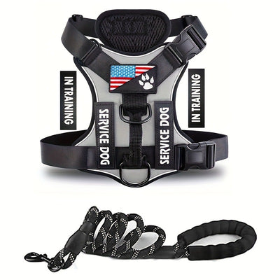 Arnés Pectoral para Perro con Correa de Control - Image 12