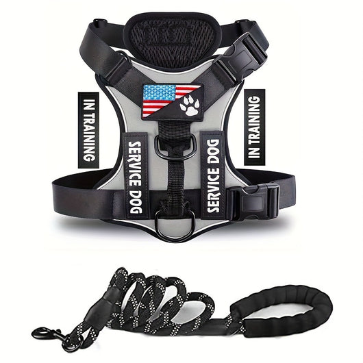 Arnés Pectoral para Perro con Correa de Control - Image 12