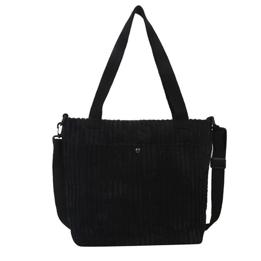 Bolso Bandolera de Pana con Gran Capacidad para Viajeros - Image 2