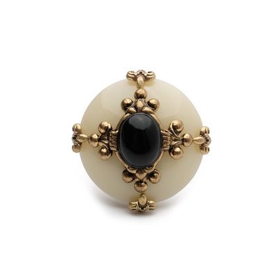 Anillo Vintage de Ágata Natural con Abeja para Hombre y Mujer - Image 5