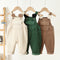 Overol Infantil de Pana Adorable y a la Moda para Bebés