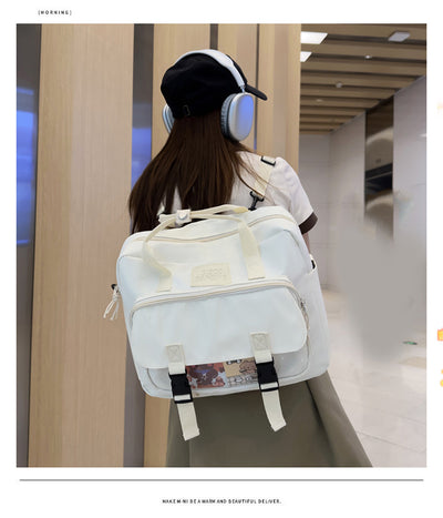 Mochila Tote Ligera Estilo Cute para Adolescentes y Estudiantes Universitarios - Image 41