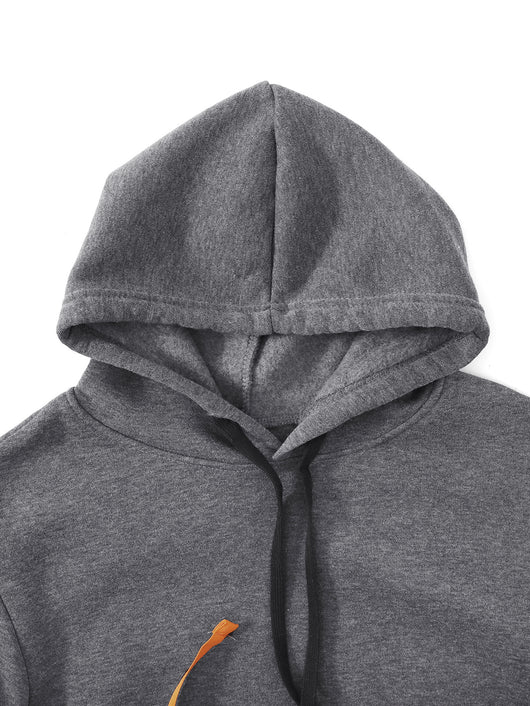 Sudadera con Capucha Forrada en Fleece para Hombre - Otoño Invierno - Image 32
