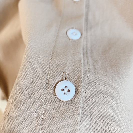 Camisa infantil con solapa grande y bordados - Image 23