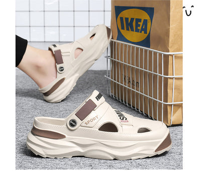 Sandalias Plataforma para Hombre Verano Antideslizantes Multiuso Talla Grande - Image 11