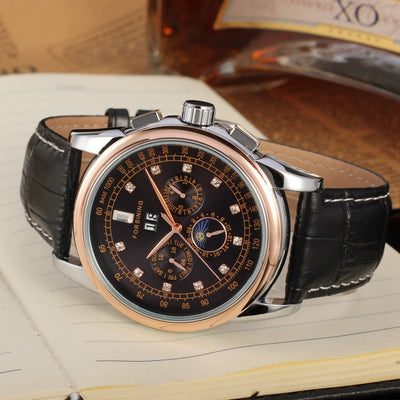 Reloj Automático Tourbillon Shanghai Movement con Fases Lunares - Image 12