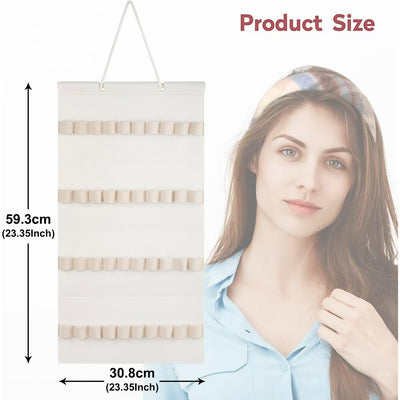 Organizador Mural de Accesorios para el Cabello con Bolsas de Fieltro - Image 11