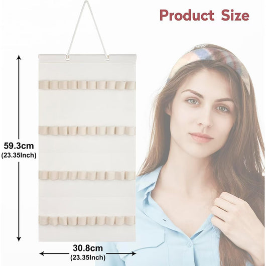Organizador Mural de Accesorios para el Cabello con Bolsas de Fieltro - Image 11
