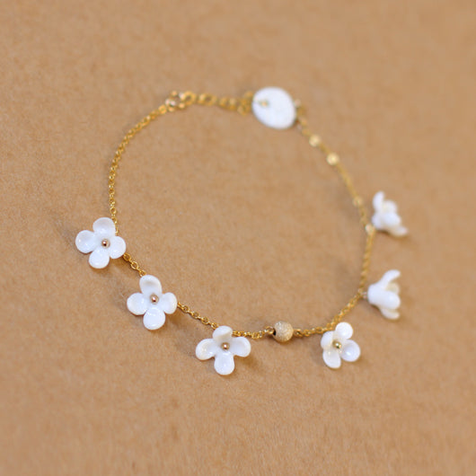 Conjunto de Joyería en Porcelana Hueso con Diseño Artístico Osmanthus - Image 19