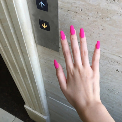 Manicura Fluorescente Estilo Europeo Americano para Discoteca - Image 26
