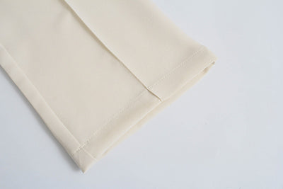 Pantalones Casuales de Cintura Alta Estilo Europeo - Corte Recto Clásico - Image 36