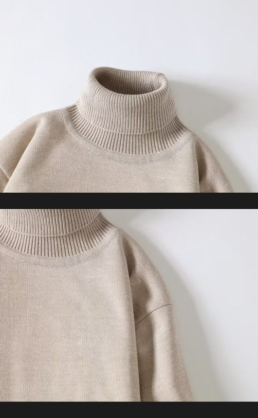 Suéter Cuello Alto Reversible para Hombre - Tejido Polar Premium - Image 17