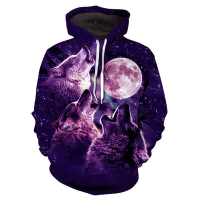 Sudadera Hoodie Mochizuki Wolf con Impresión 3D Digital para Hombre - Image 19