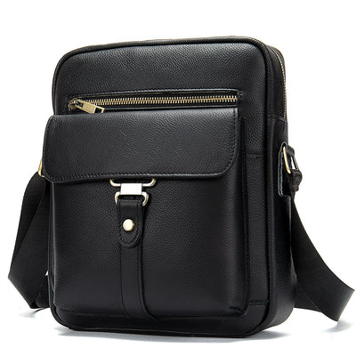 Bolso Mensajero de Cuero Vintage para Hombre - Piel Vacuna Premium - Image 7