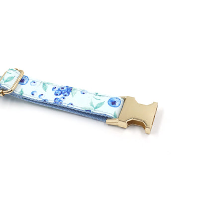 Collar para Mascota con Estampado de Arándanos y Letras Personalizadas - Image 5