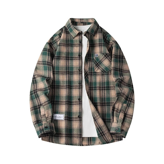 Camisa de Cuadros Manga Larga para Hombre - Marca Americana - Image 4