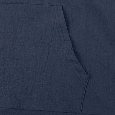 Henley con Capucha y Mangas Largas con Bolsillos Grandes - Image 34