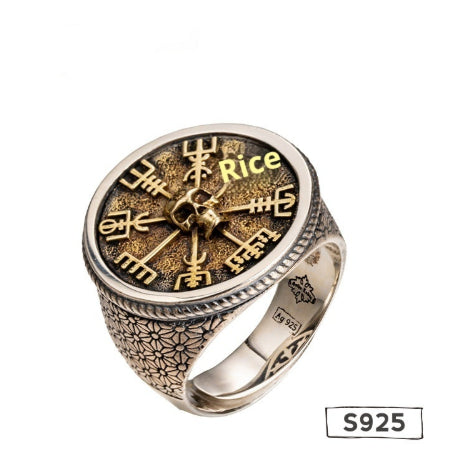 Anillo de Plata Ajustable para Hombre con Grabado Personalizado - Image 11