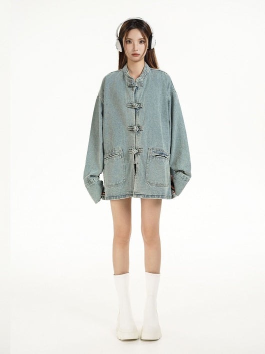 Chaqueta Denim Premium para Mujer - Talla S - Image 11