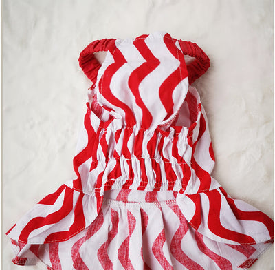 Vestido Falda con Moño para Mascotas - Algodón Suave para Perros y Gatos - Image 7
