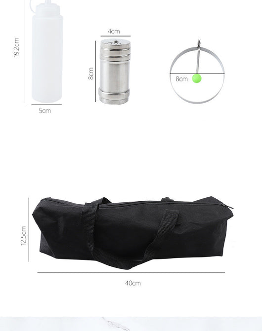 Set Completo de Herramientas BBQ en Acero Inoxidable - Pala para Asar Portátil - Image 8