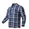 Camisa de Cuadros Suelta Manga Larga - Estilo Europeo Moderno