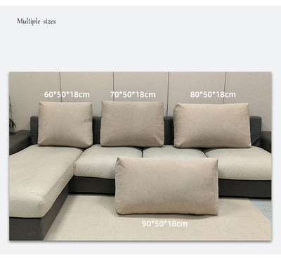 Almohada Bolster de Chenilla Extragrande para Sofá y Cama - Máximo Confort - Image 15