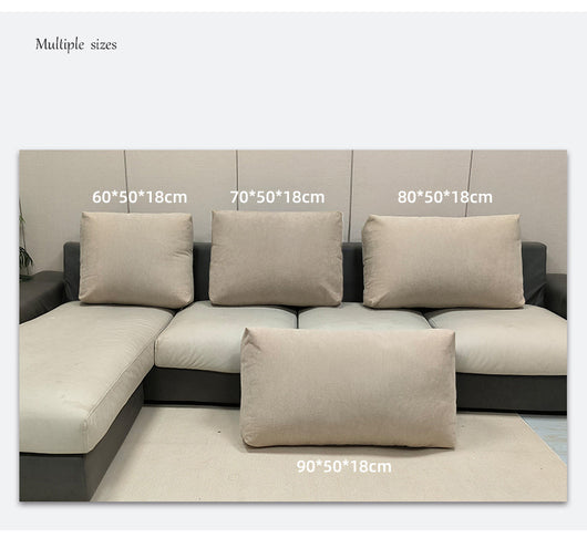 Almohada Bolster de Chenilla Extragrande para Sofá y Cama - Máximo Confort - Image 15