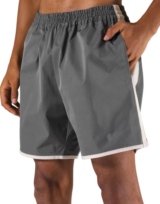 Pantalones Cortos de Entrenamiento Deportivo para Hombre de Poliéster - Image 4