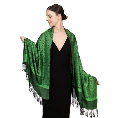 Elegante Chal Ligero de Lujo - Envolvente de Imitación Cashmere para Mujer - Image 40