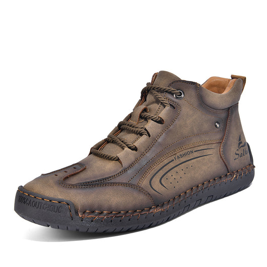 Zapatos de Moda Talla Grande para Hombre con Suela Cosida a Mano - Image 9