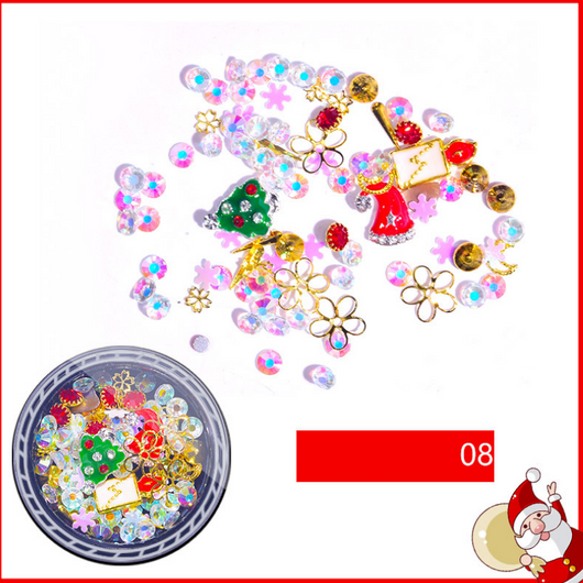 Accesorios para Uñas: Remaches Aleación y Perlas Mixtas - Image 20