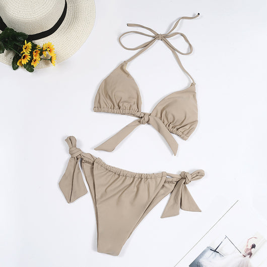 Bikini Escote Halter Multicolor con Cierre Ajustable - Image 7