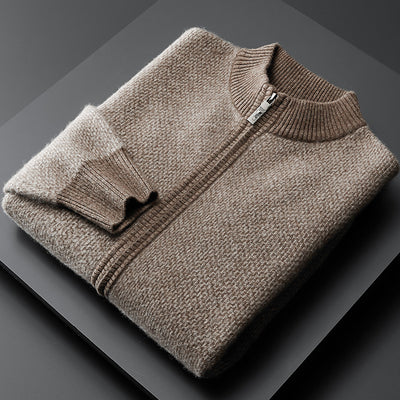 Suéter de Cachemira Holgado para Hombre - Talla Grande Reforzada - Image 20