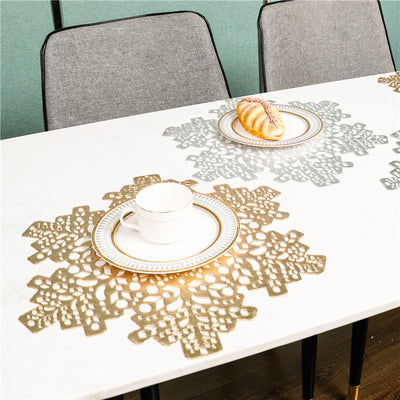 Individuales Navideños Aislantes Térmicos Anticalor PVC Resistentes