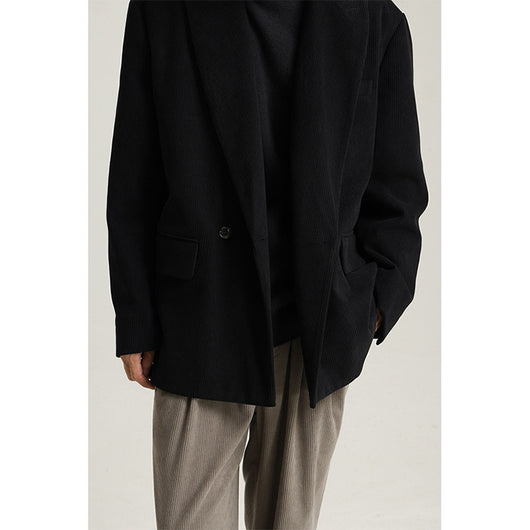 Saco de Pana Gruesa Combinada para Hombre - Image 3